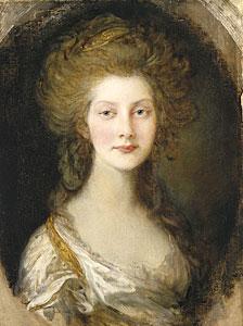 Thomas Gainsborough Princess Augusta aged oil painting image